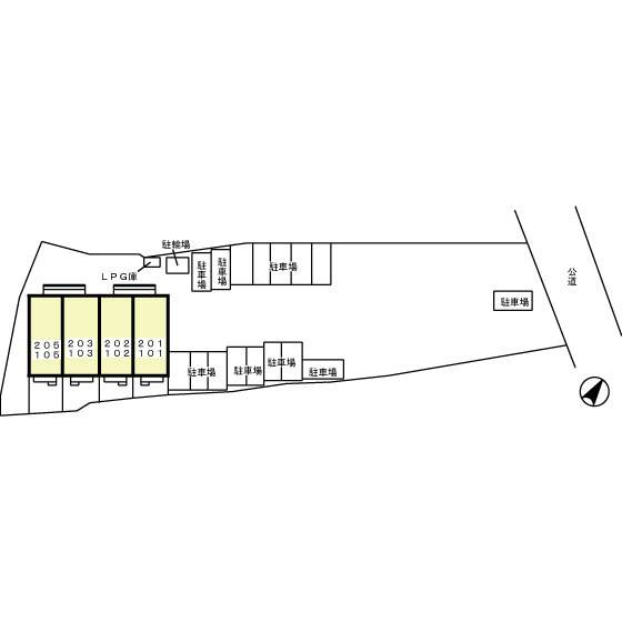 エトワールの区画図