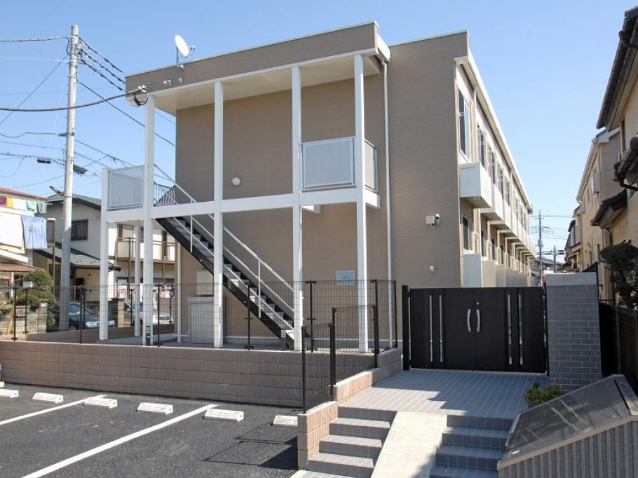 上台ハイツの外観