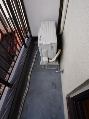 【設備】 | 狭山桜台マンション | 室外洗濯機置場