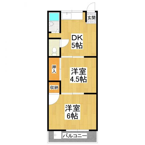 【間取り】 | 狭山桜台マンション