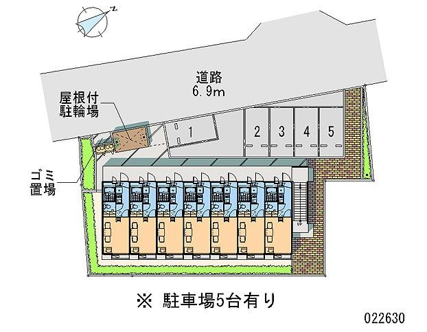 レオパレスこあみ　Ｙ．Ｍの駐車場