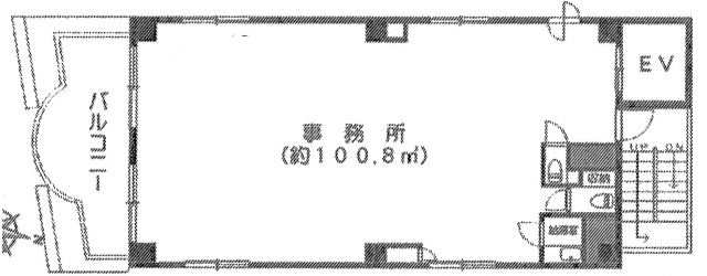 MARUSHINビルの間取り