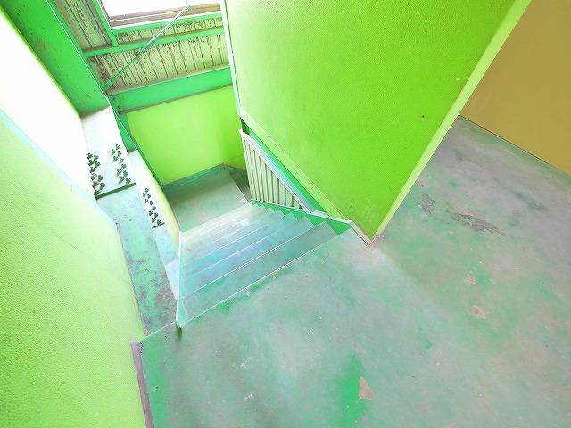 ペーパーハウスのその他共用部分|階段昇降口です。