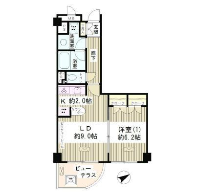 【間取り】 | Ｌａｐｙｕｔａ（ラピュータ） | Ｌａｐｙｕｔａ　水天宮前・人形町周辺の高級賃貸は人形町不動産本店へ！
