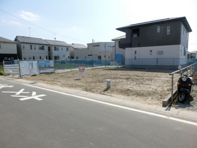 鴻巣市愛の町の売地の外観