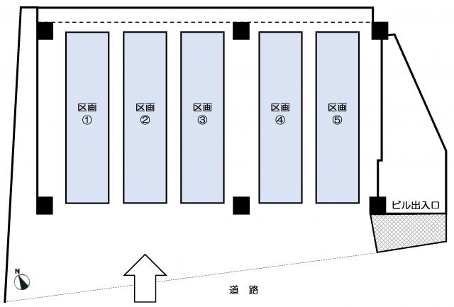 【間取り】 | あけぼのビル駐車場