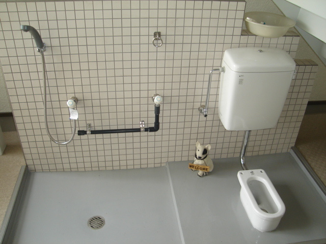 メゾン・パークサイドのその他共用部分|ペット足洗い場・ペット用水洗トイレございます