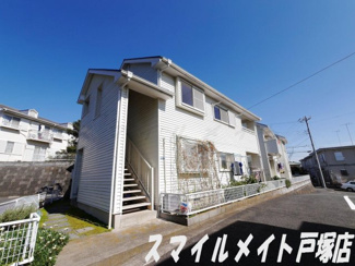 【外観】 | 閑静な住宅街に立地するアパート
