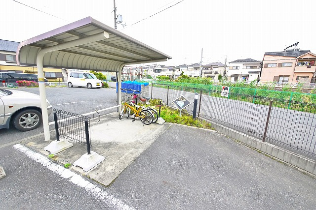 セジュール大安寺Ⅱのその他共用部分|駐輪場完備