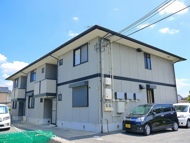 セジュール大安寺Ⅱの外観|外観は落ち着いています