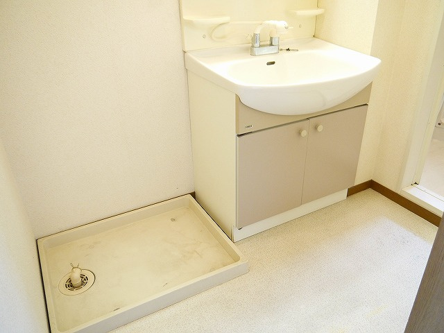 セジュール大安寺Ⅱの洗面所|明るい洗面所です