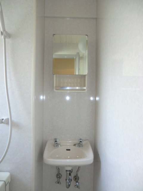 谷田十三マンションの洗面所