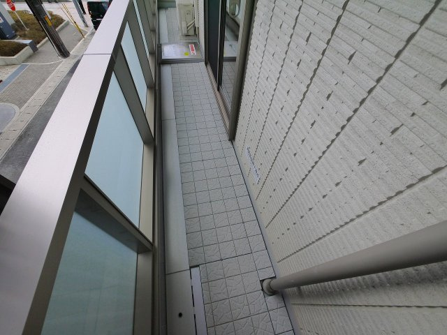 シャーメゾン　エクラージュのバルコニー|暖かな日差しのふりそそぐバルコニー