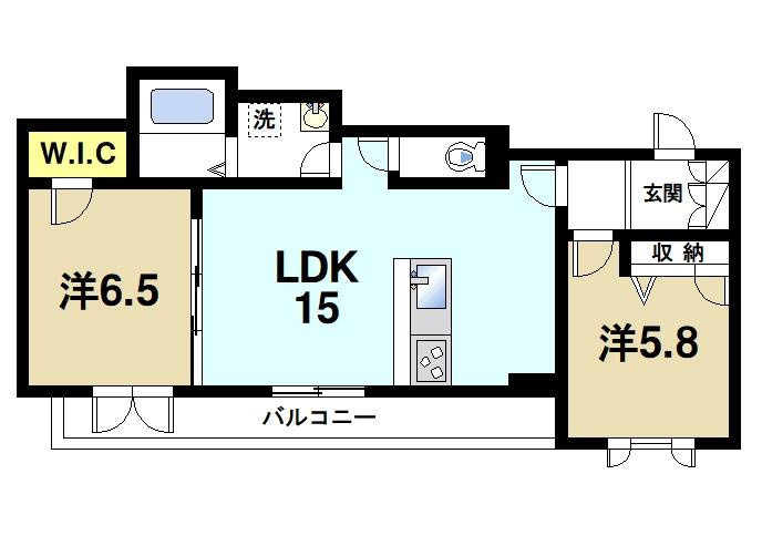 シャーメゾン　エクラージュの間取り|ファミリーさんにおススメの間取りです。