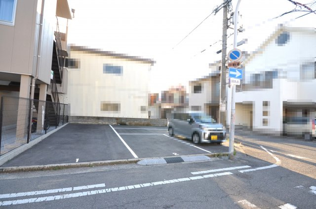 堺市堺区新在家町東　土地の前面道路含む現地写真