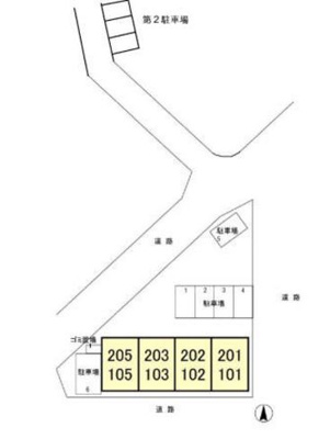 【駐車場】 | AP-AKI | 配置図♪