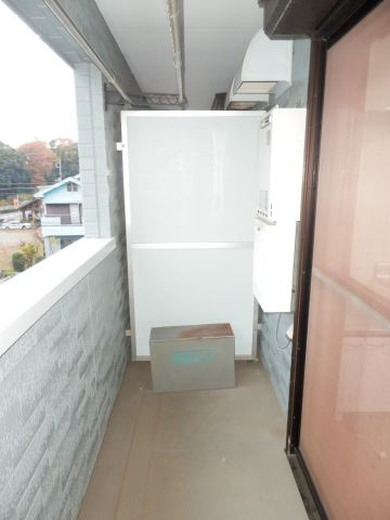 メゾン藤ヶ丘のバルコニー