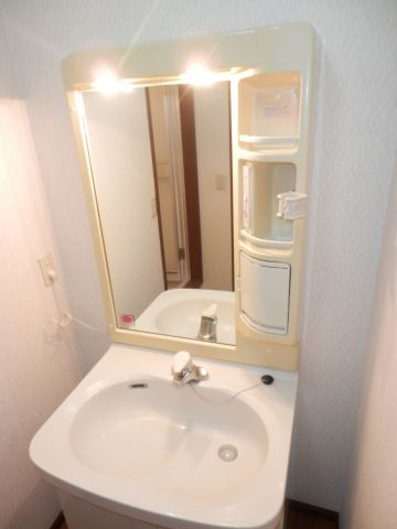 メゾン藤ヶ丘の独立洗面台