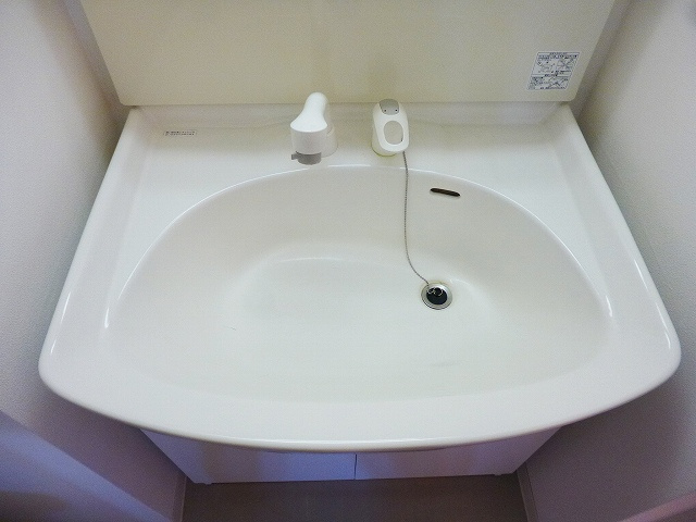 ParkAxis御徒町の設備|パークアクシス御徒町のハンドシャワー付き独立洗面台です