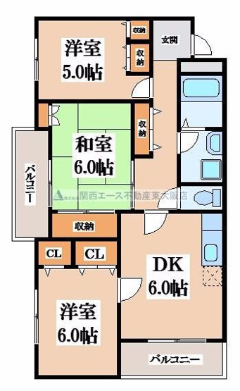 【間取り】 | グランドールＹⅡ