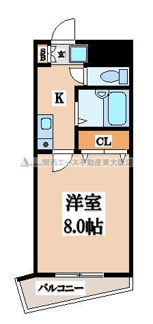 【間取り】 | アベニューリップル小阪