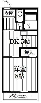 【間取り】 | メゾンハイツ啓