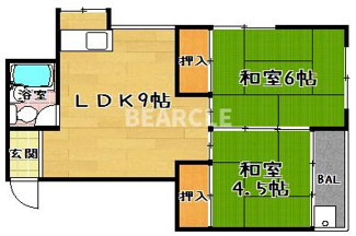 【間取り】 | 山口マンション