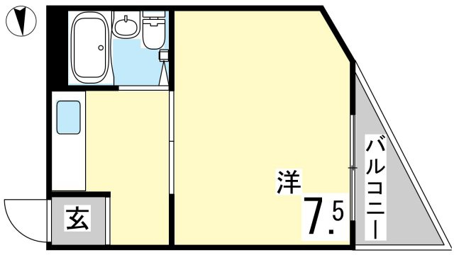 【間取り】 | ハイメゾン岡本