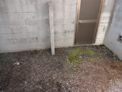 【庭】 | 平野元町長屋 | 庭付きです。