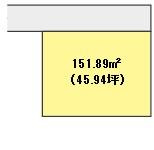 和歌山市西浜3丁目・土地・120220の区画図