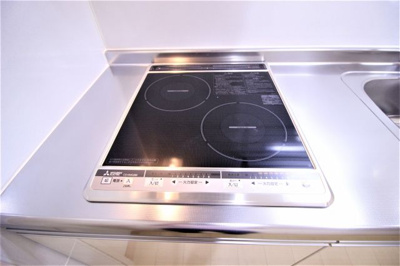 【キッチン】 | フジパレス河内花園2番館 | ＩＨ２口コンロ