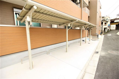 【その他共用部分】 | フジパレス河内花園2番館 | 屋根付き駐輪場