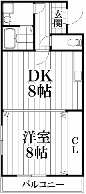 【間取り】 | プチエトワール3番館