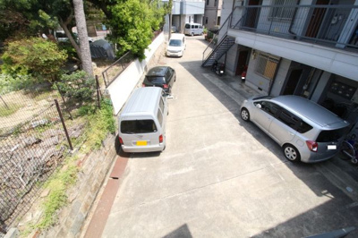 【駐車場】 | 須磨寺ハイツ　西棟