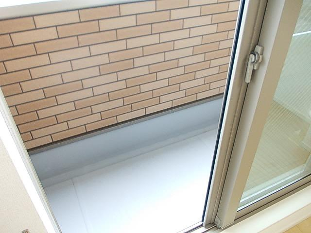 ビックウエストセカンドのバルコニー