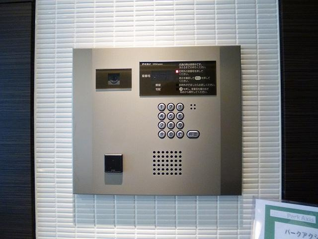 ParkAxis上野・稲荷町のセキュリティ|パークアクシス上野・稲荷町のＴＶモニター付オートロックです