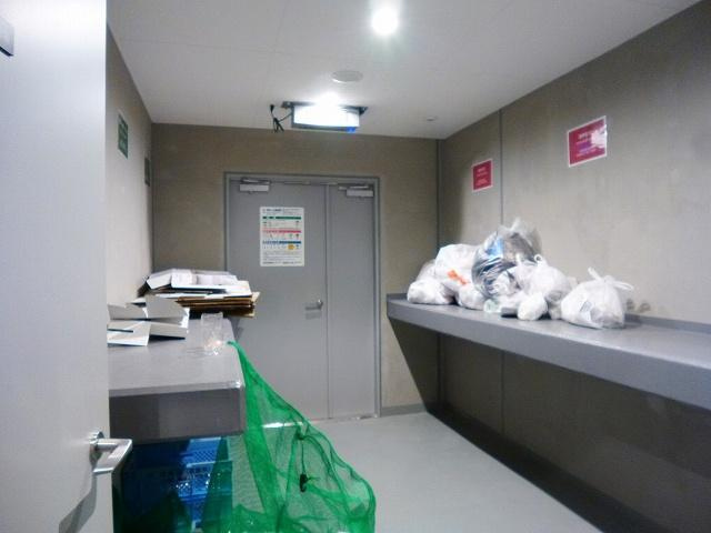 ParkAxis上野・稲荷町の設備|パークアクシス上野・稲荷町の２４時間利用可能なごみ置き場です
