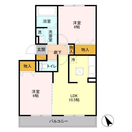 オアシスの間取り