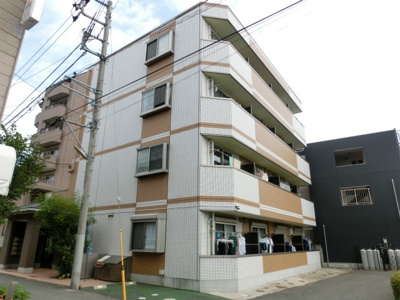 【外観】 | トパーズコート | トパーズコート　鉄骨造４階建　2色使いのおしゃれな外観です