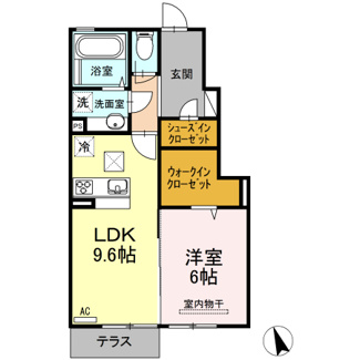 【間取り】 | グランデュール　B