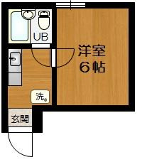 【間取り】 | 五位ノ池ワンルーム