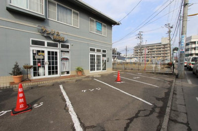 【駐車場】 | 蝉林館 | ※前面駐車場