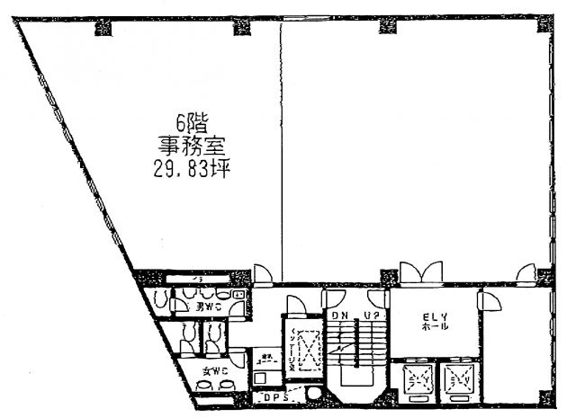 横浜西共同ビルの間取り