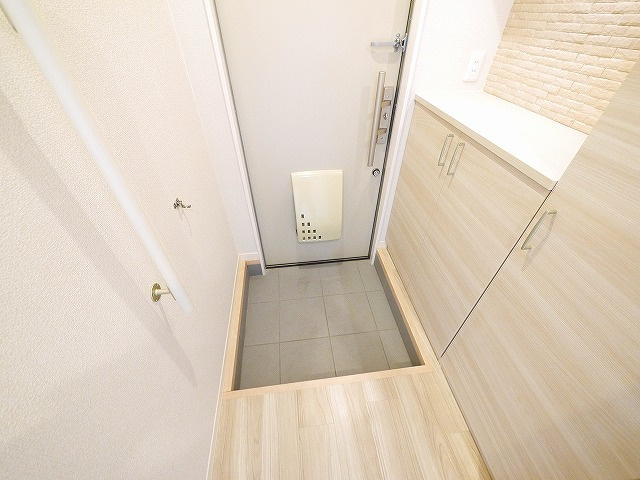 グランジュッテの玄関