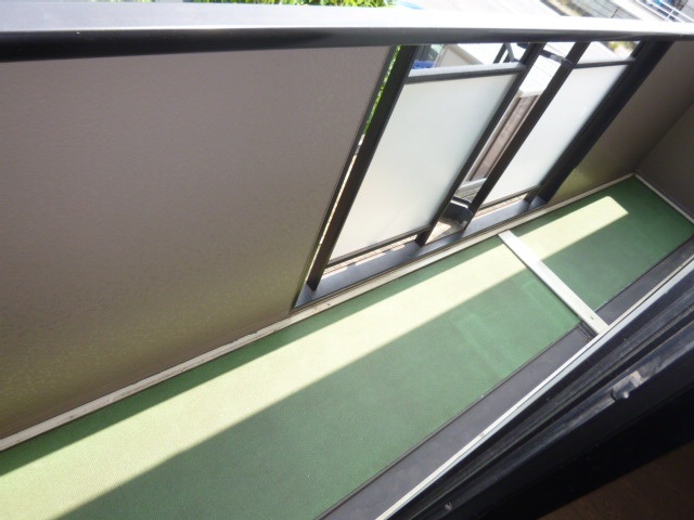 ウィンディア浦田Bのバルコニー