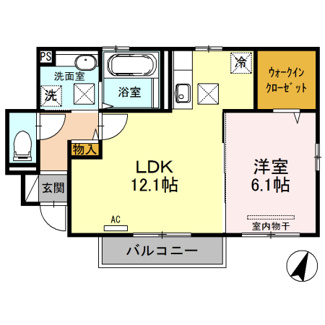 【間取り】 | ルミエールテラス大村