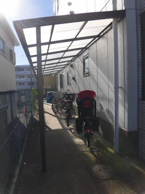 【その他共用部分】 | マツモトマンション | 自転車置き場