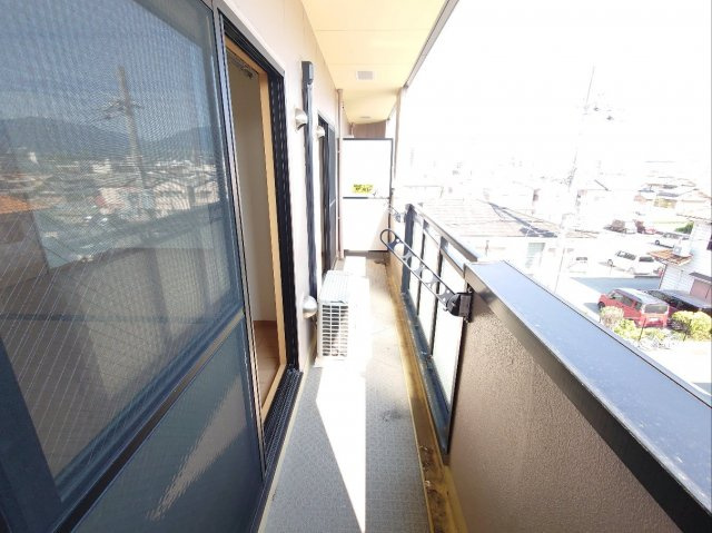 ローレルハイツのバルコニー