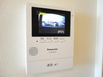 【設備】 | garden 浜 | モニター付きインターホン