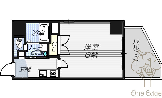 ソフィア南森町の間取り